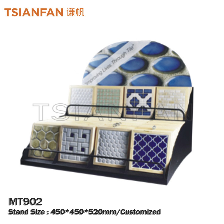 Mosaic tile sample stand