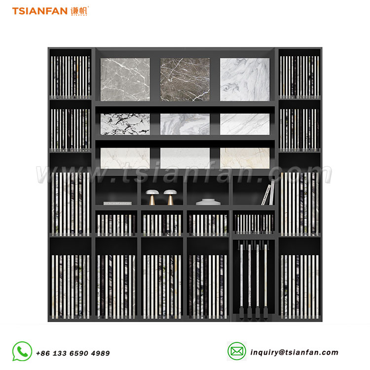 marble granite single sample display cabinets-sg2004