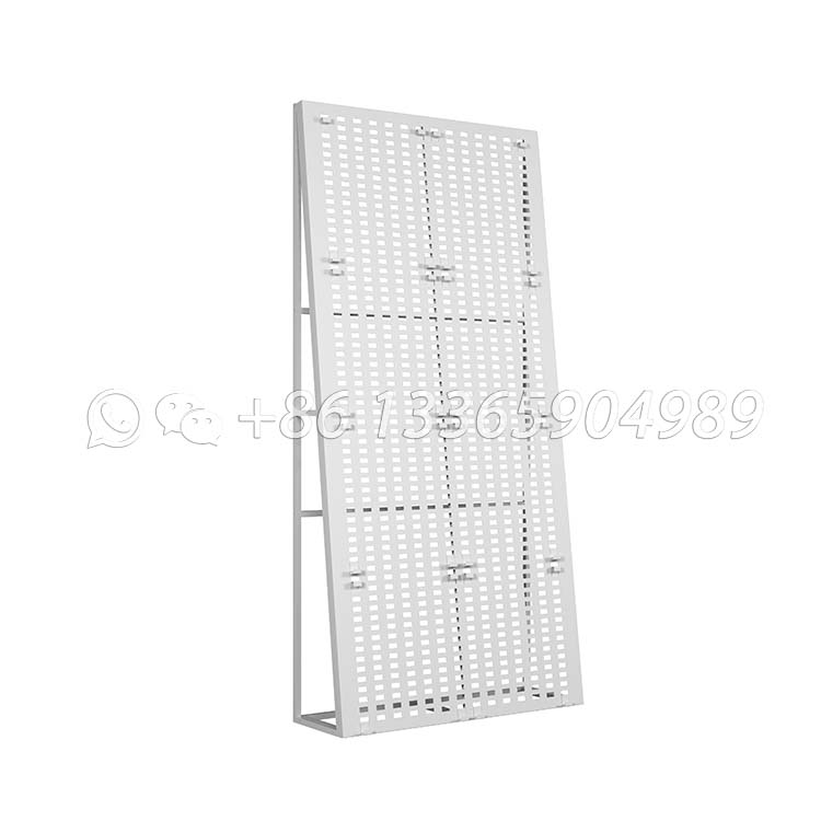 Slope type quartz stone sample floor display stand-SG104