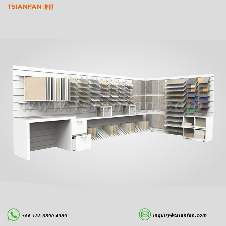 granite samples combination display stand-CH8053