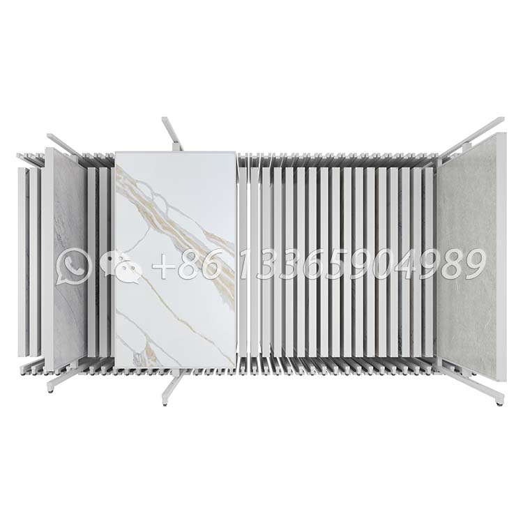 tile showroom displays granite sample display stands-CT006 - Image 4