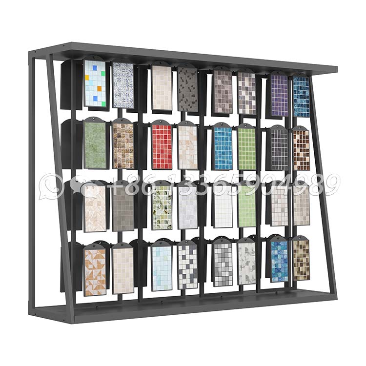 mosaic tile display frame tile floor stand-MZ013
