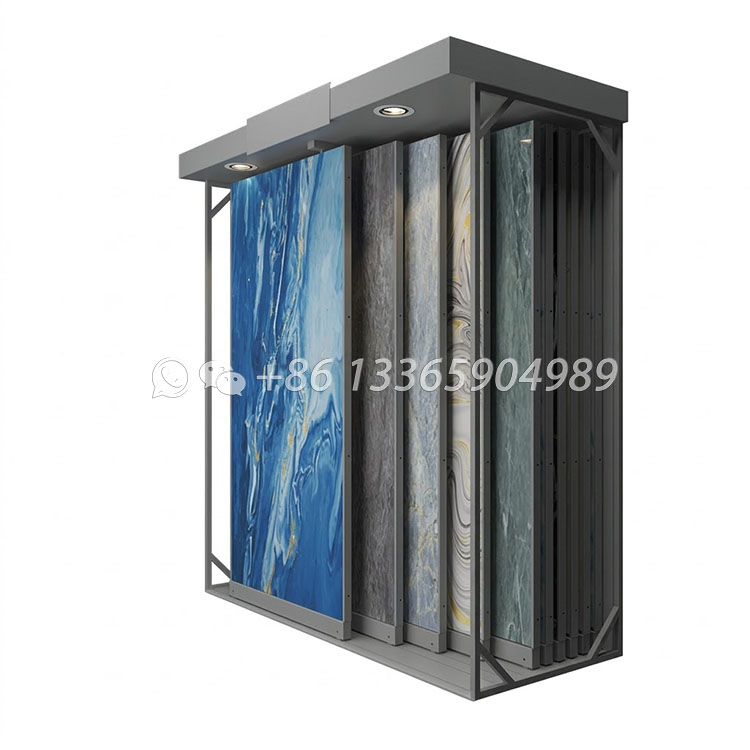 marble sample sliding display stand-sg2060