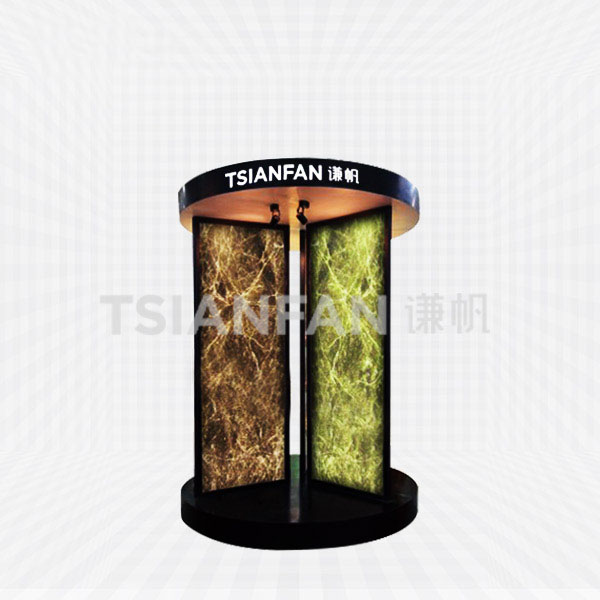 marble sample round display stand-sd2059