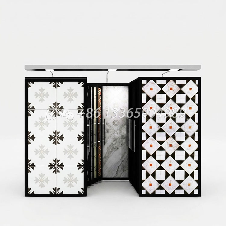 marble sample tile slab rack,push and pull style-sd2055