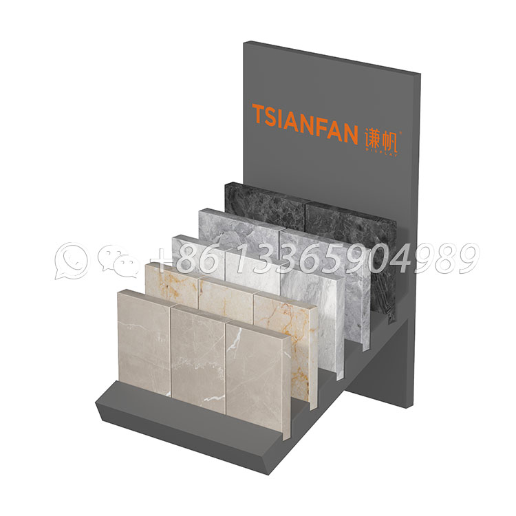 granite display stand tabletop display rack-SRT302