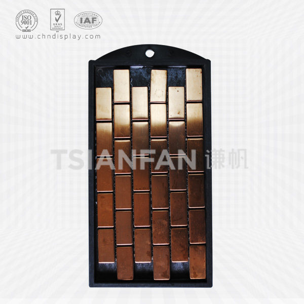 plastic mosaic sample hanging board-pz2015