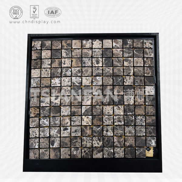 plastic mosaic stone sample display board-ps041-2