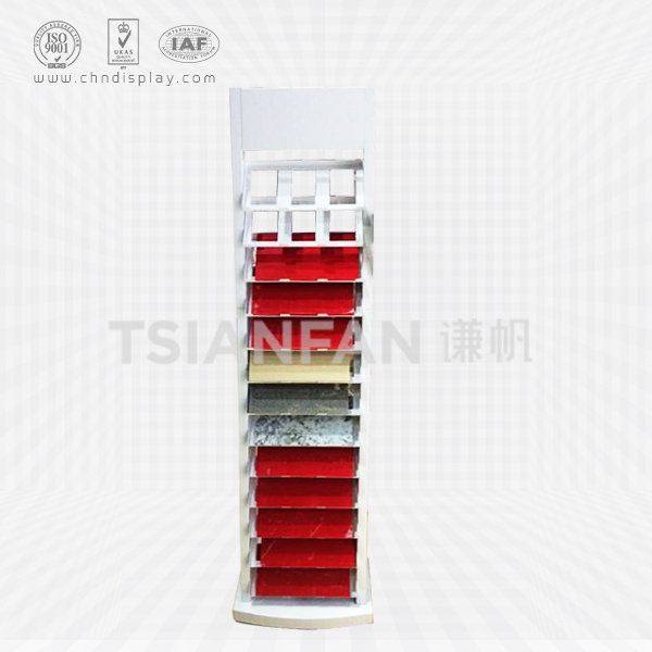 artificial quartz stone color display stand-srl2034
