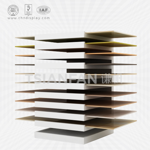 simple stone tile display racks-e2099