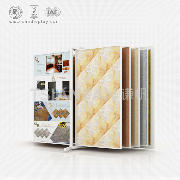 rugged ceramic floor display shelf,page turning type-cf2011