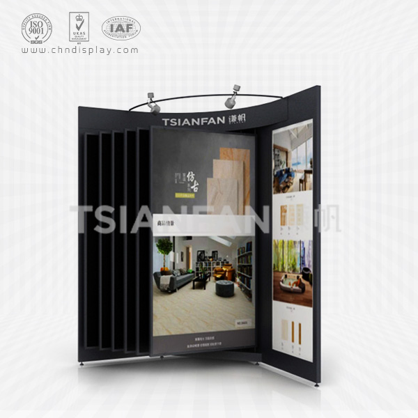 ceramic tile sample store display stand,page turning type-cf2014
