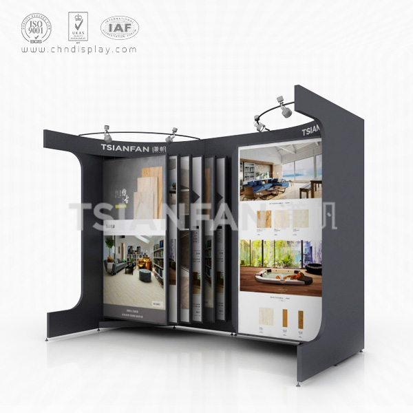 atmospheric ceramic tile sample exhibition hall shelf-cf2015