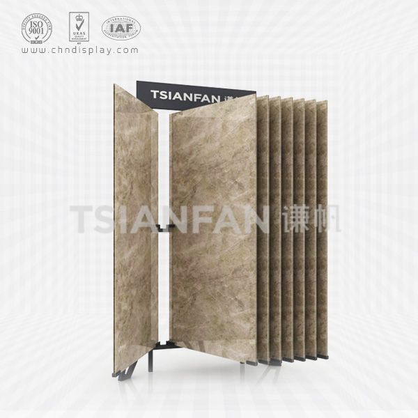 ceramic tile dealer sample page display rack-cf2017