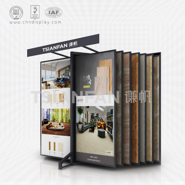 ceramic tile store sample display rack,high-quality materials-cf2018