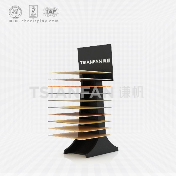 ceramic tile simple display stand,you can print logo-e2013