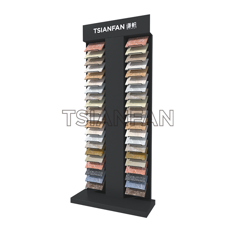 quartz stone exhibition stand-srl149
