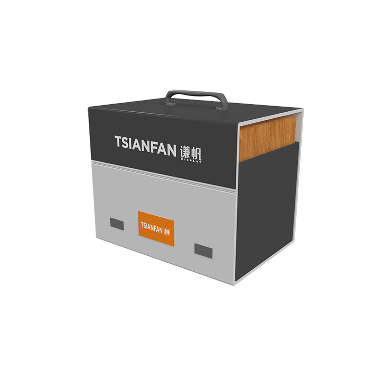 wood flooring tile sample display box