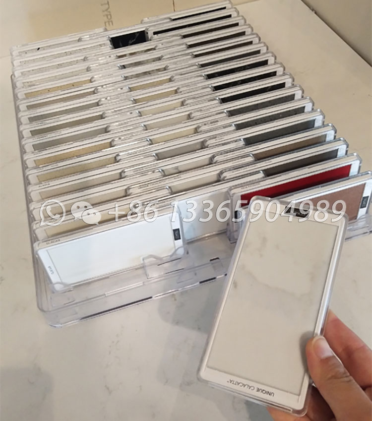 quartz stone acrylic countertop display racks,acrylic counter display stands-srt111