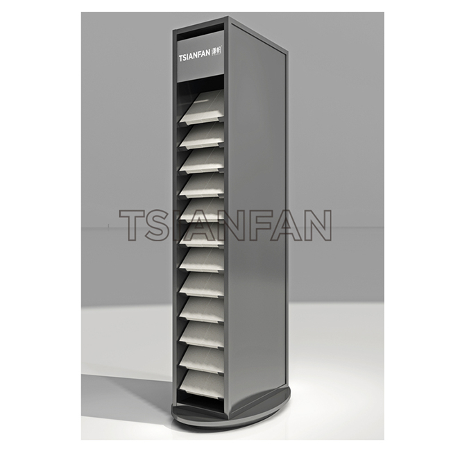 stone tile display stand,custom tile stone display cabinets-sw053