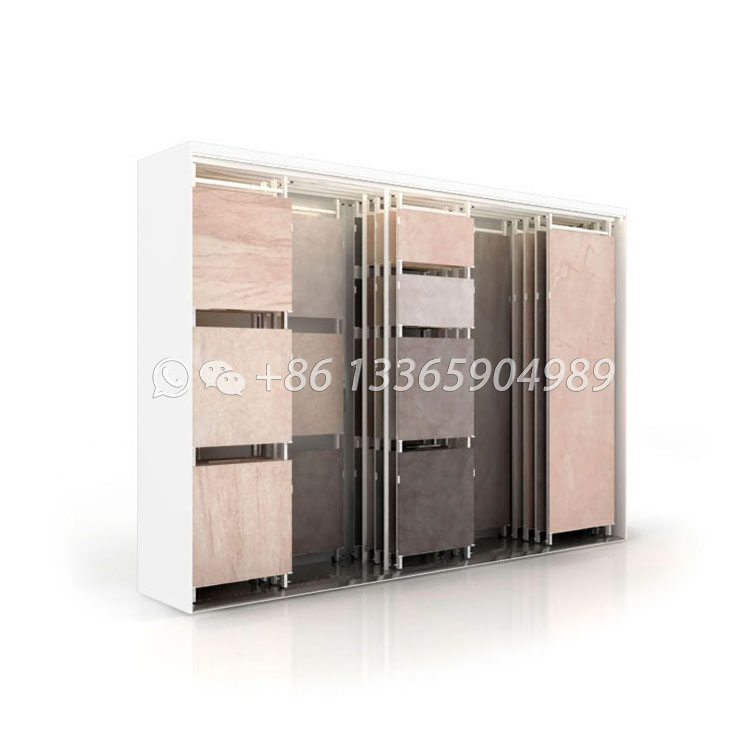 sliding ceramic tile display combination display rack