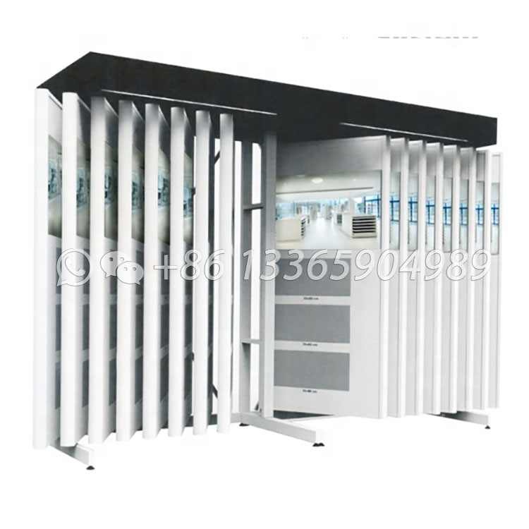 customize metal book display rack for showroom display system cf201