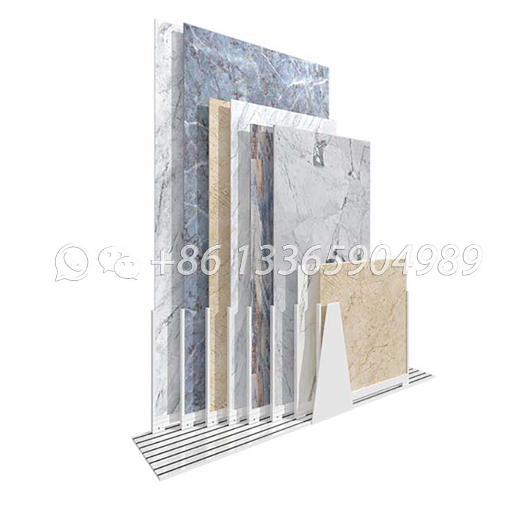 showroom custom size pull out ceramic tile display rack for sale uk ct707