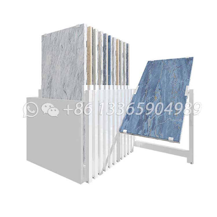 cheap tile display stand,tile sliding display rack-ct621