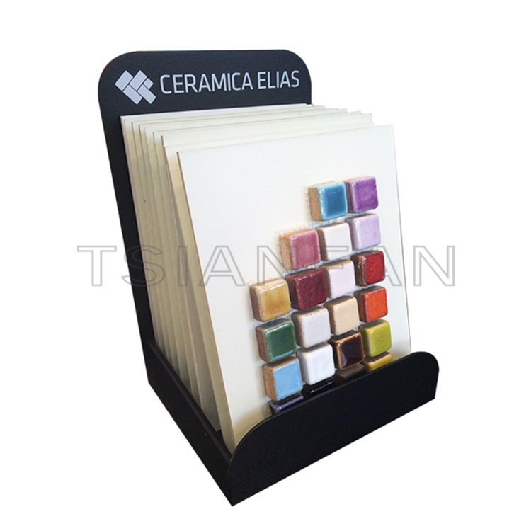 custom mosaic sample counter display rack-MT919
