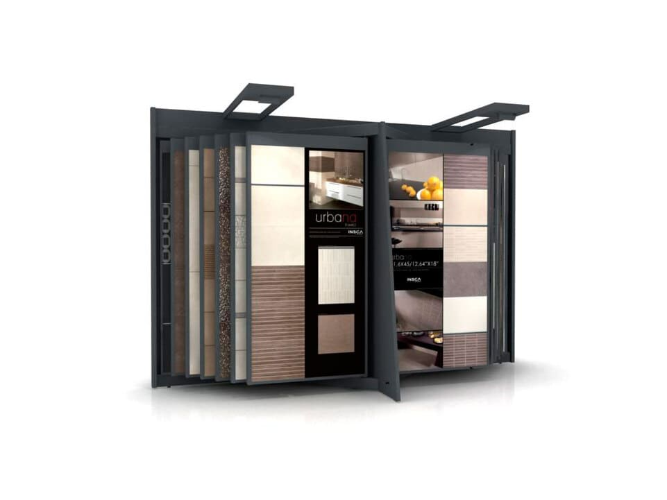 sample of marble tiles slab rack shelf，push and pull-sd2005