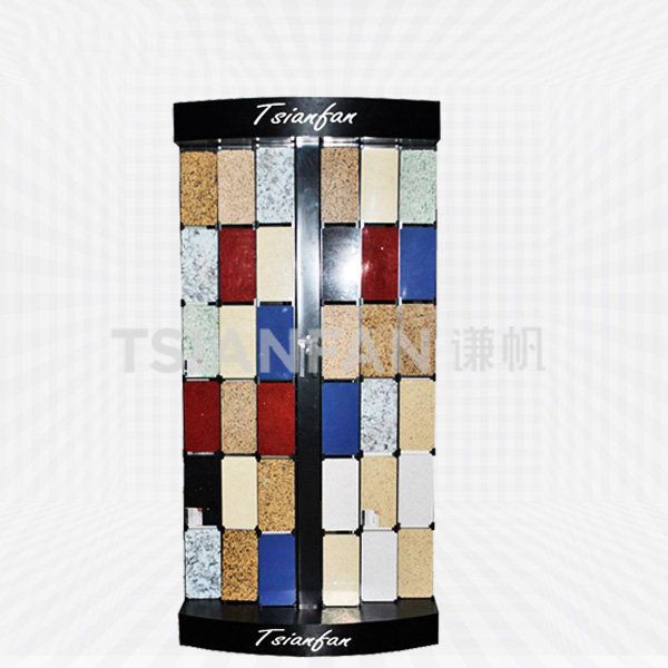 quartz stone trade show sample display stand srl2028