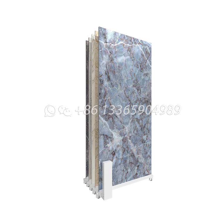 large slab tile pull out display rack-ct635
