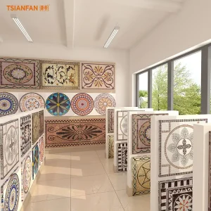 carpet sample exhibition hall-6