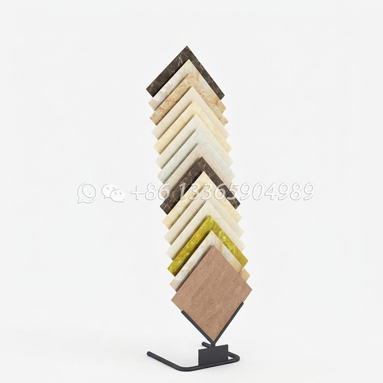 stone sample display racks-e2145