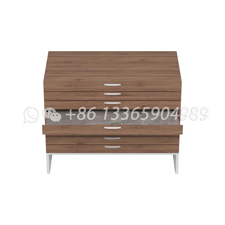 stone display cabinet flooring displays for sale-CC022 - Image 3