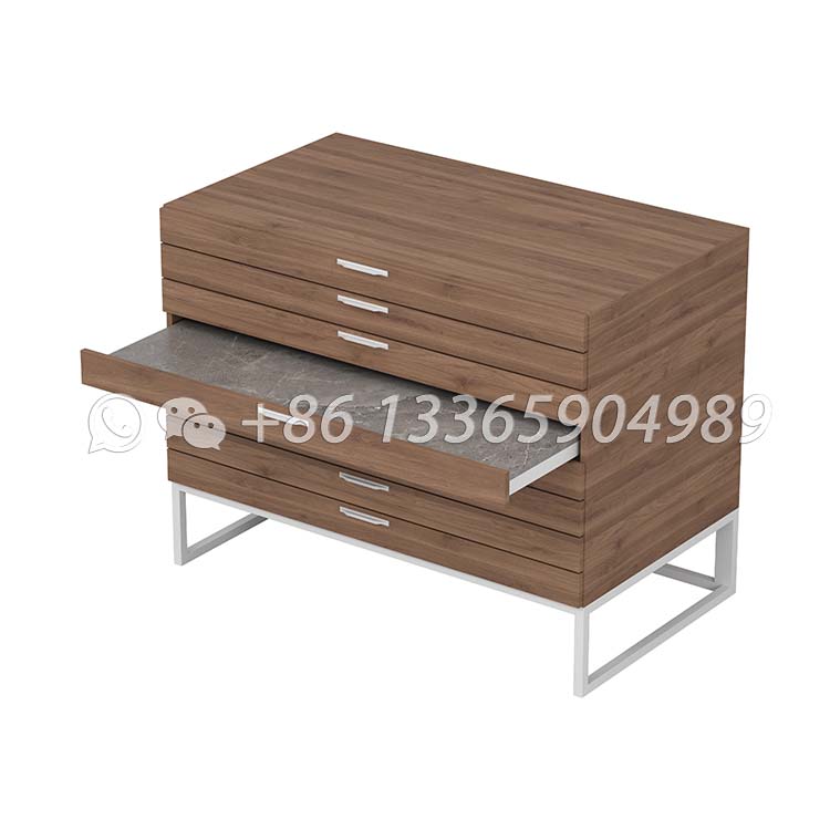 stone display cabinet flooring displays for sale-CC022 - Image 4