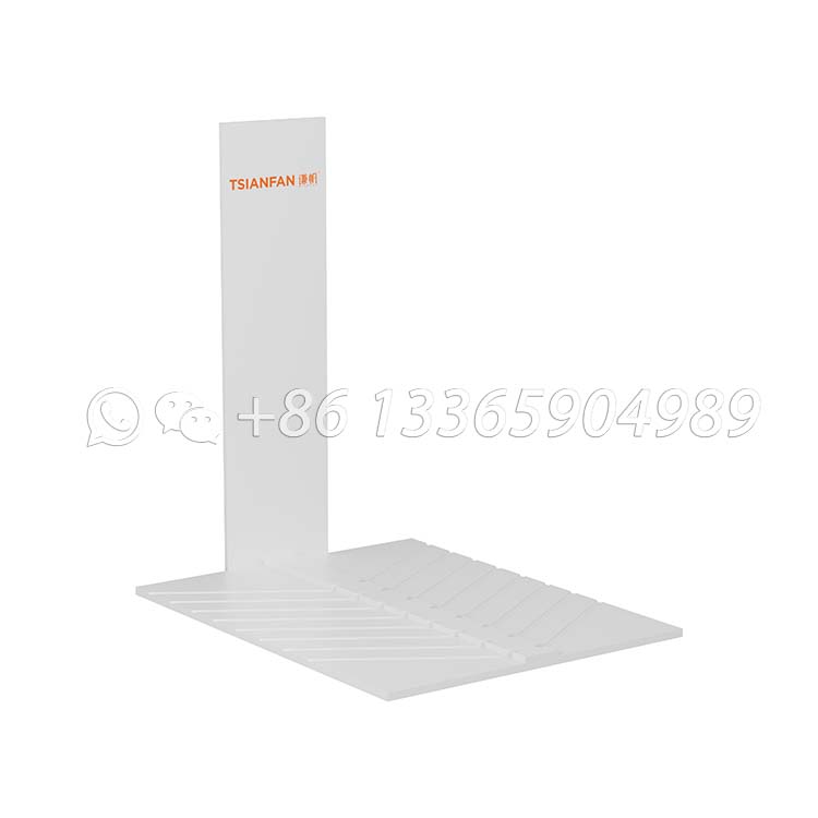 simple stone display shelf floor tiles display-CE056