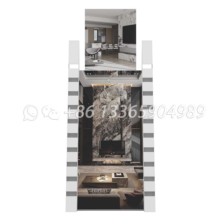 floor tile display rack granite sample display-CE105