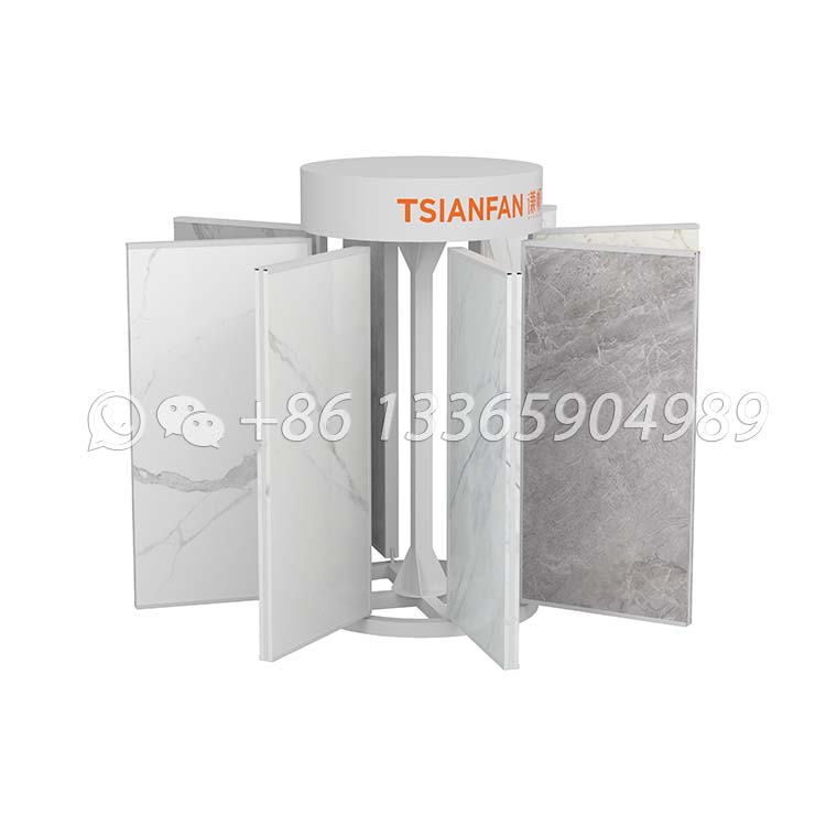 ceramic tiles roatating display stand tile display ideas-CF020 - Image 2