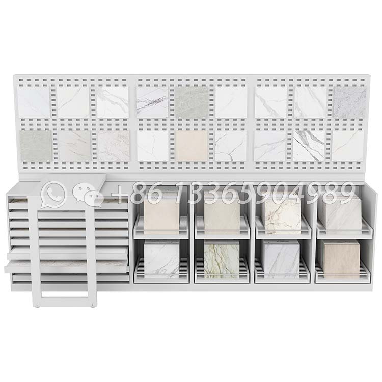 sample tiles combination display stand stone display ideas-CH2110