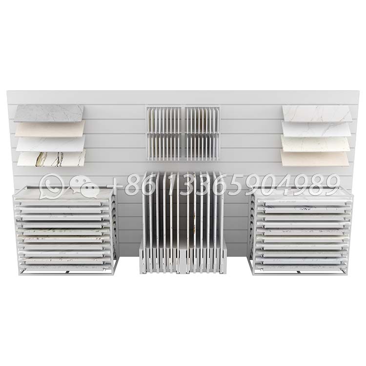 ceramic tiles combination display stand stone display solutions-CH8051