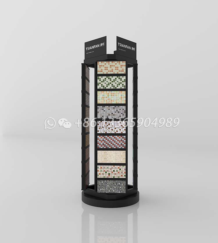 mosaic tiles floor stand mosaic display racks-ML2002