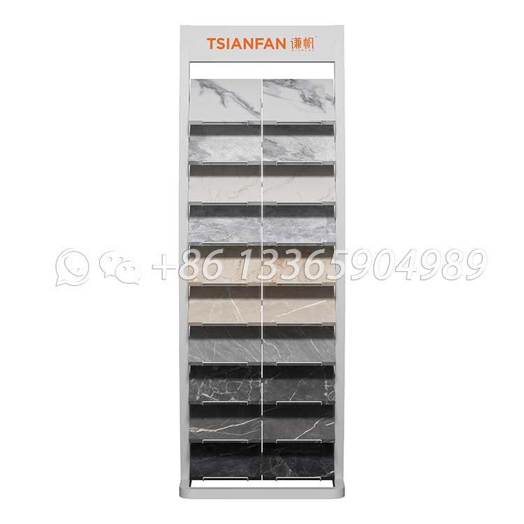 Quartz stone trade show sample display stand- SRL017