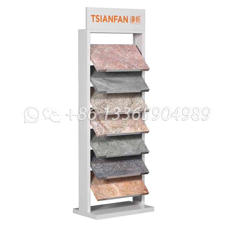 Stone tile showroom rack marble tile rack-SW335