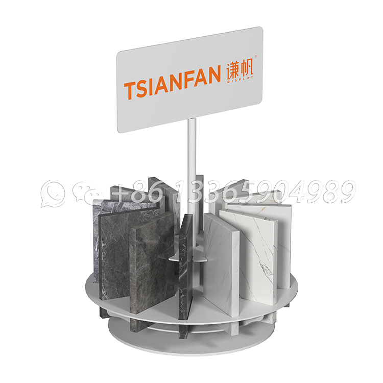 ceramic tiles sample desktop display stand for sale-SRT2011