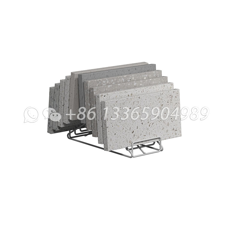 Simple Stone Display Rack for Tile Samples & Showroom Display – SRT502