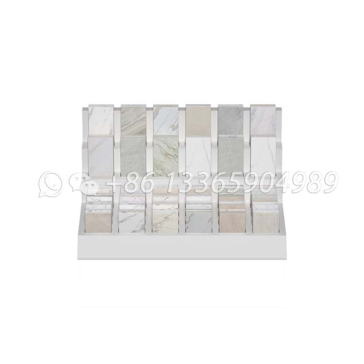 Reliable Stone Countertop Display Rack Modern Acrylic Display Stand-SRT787 - Image 3