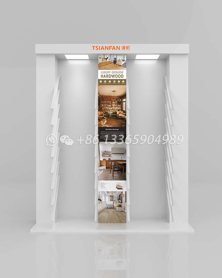 wood flooring display stand wood floor sample display racks-WL037