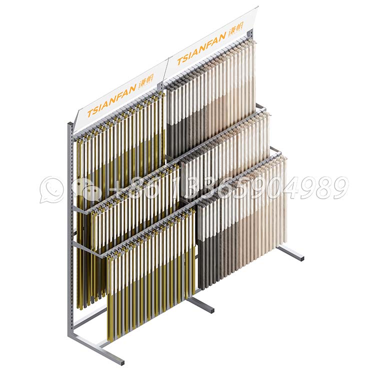 New decorative edge strip display rack ceramic tile sample edge-ZST001