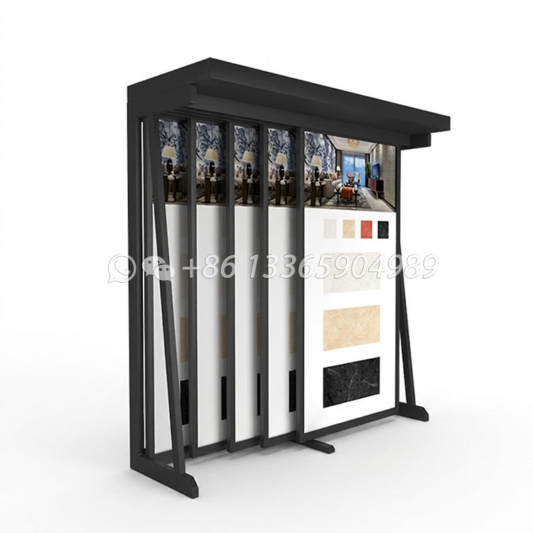 ceramic tile sample store display cabinets,hanging style display-cd015